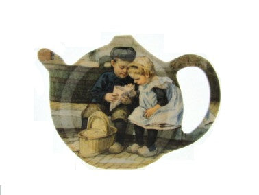 Geharo Ot en Sien Theetip - Melamine - 13 cm x 13 cm
