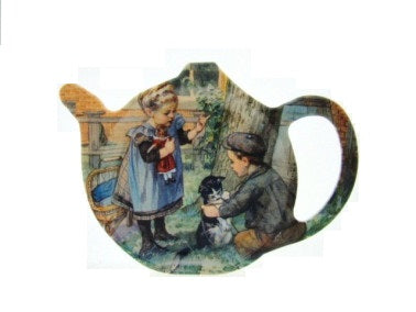 Geharo Ot en Sien Theetip - Melamine - 13 cm x 13 cm