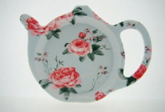 Geharo Theetip - Roos - Melamine - 13 cm x 13 cm