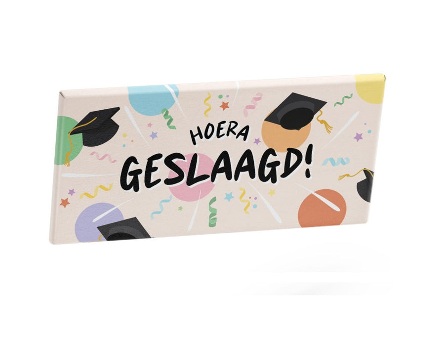 GESLAAGD Chocoladereep - 100 gram
