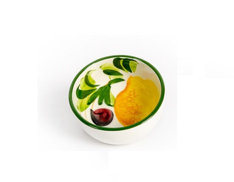 Piccobella Schaal - Olijf/Citroen - Keramiek - Ø 9 cm