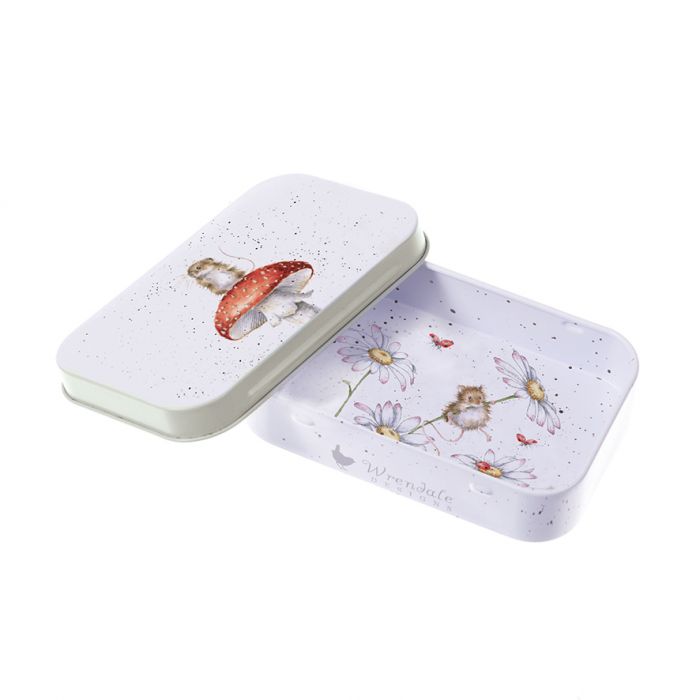 Wrendale Designs He's a Fun-Gi Blikje - Muisje - Metaal