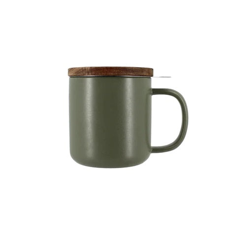 OGO Living Juliet Beker - Kaki - Aardewerk - 300 ml