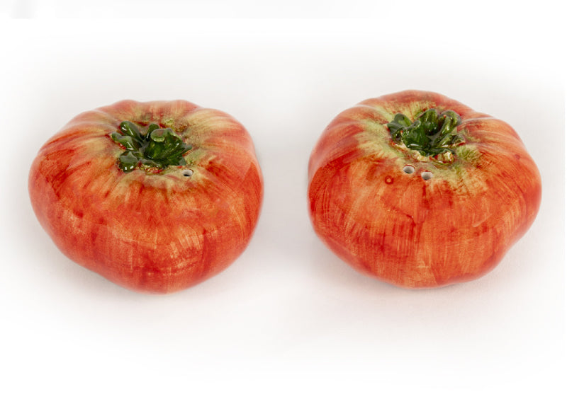 Piccobella Peper en Zout Stel Tomaat - Rood - Keramiek