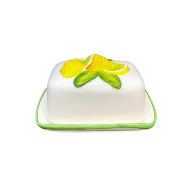 Piccobella Botervloot - Citroen - Keramiek - 12 cm x 9,5 cm