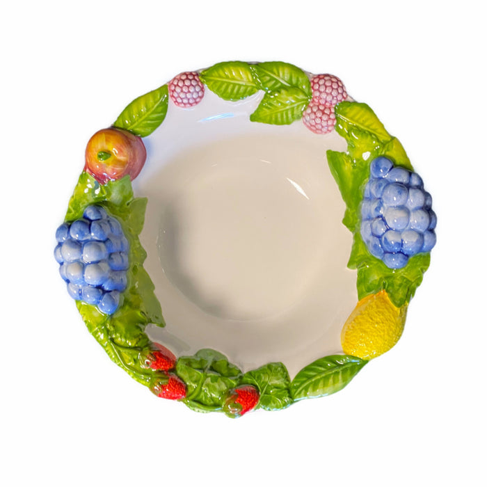 Piccobella Schaal - Fruit - Keramiek - 25 cm x 25 cm
