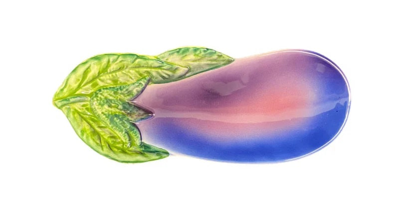 Piccobella Schaaltje - Aubergine - Keramiek - 25 cm x 10 cm