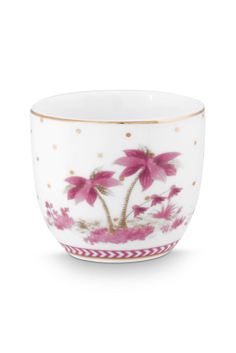 Pip Studio Jolie Dots Gold Pink Eierdopje - Porselein - Ø 4,7 cm