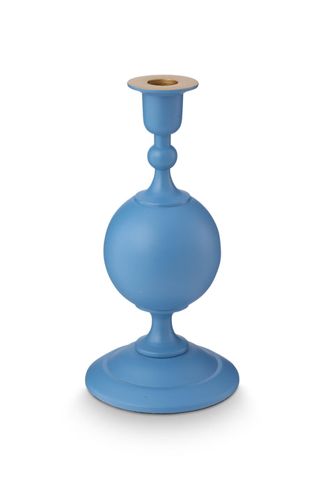 Pip Studio Sphere Small Matt Light Blue Kandelaar - Metaal - 24 cm
