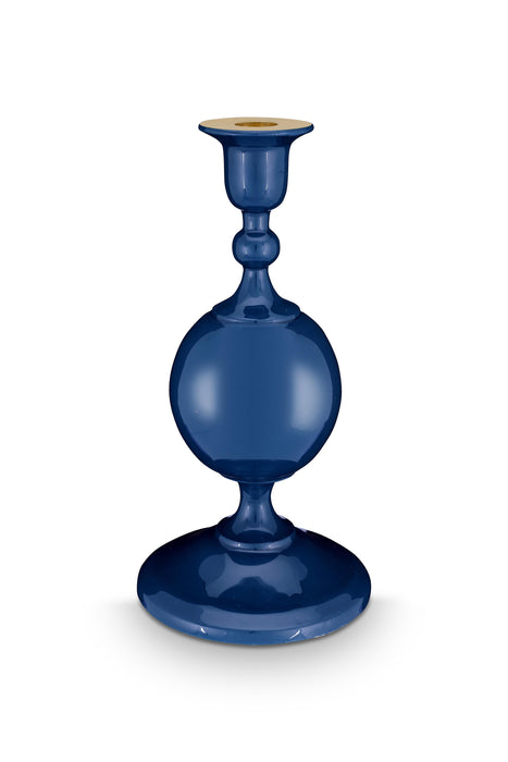 Pip Studio Sphere Small Navy Kandelaar - Metaal - 24 cm