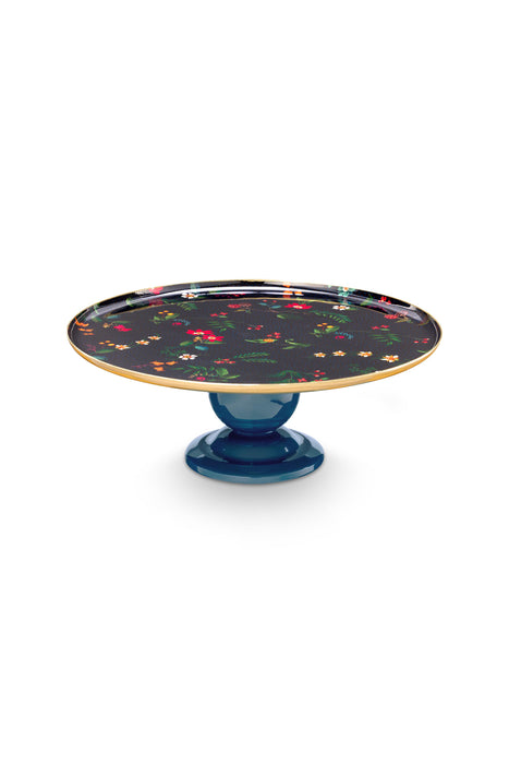 Pip Studio Serveerschaal Sphere Berry Blues Blue - Metaal - 32 cm x 12,5 cm
