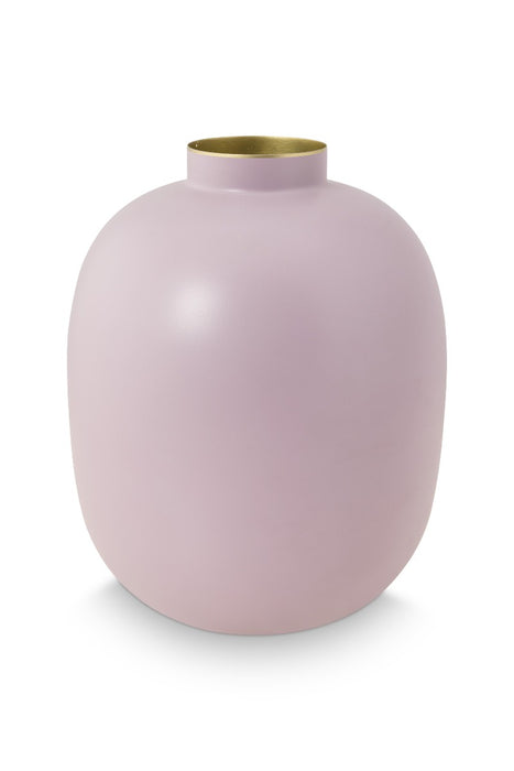 Pip Studio Vaas - Metal Matt Lilac - Metaal - 32 cm
