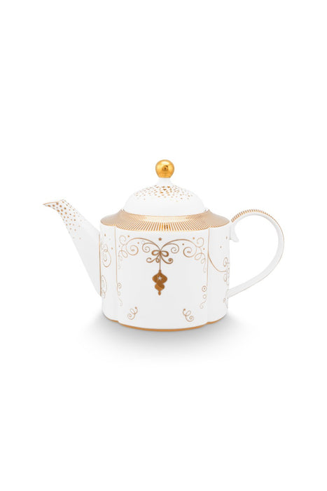 Pip Studio Royal Winter White Theepot - Porselein - 1,65 ltr.