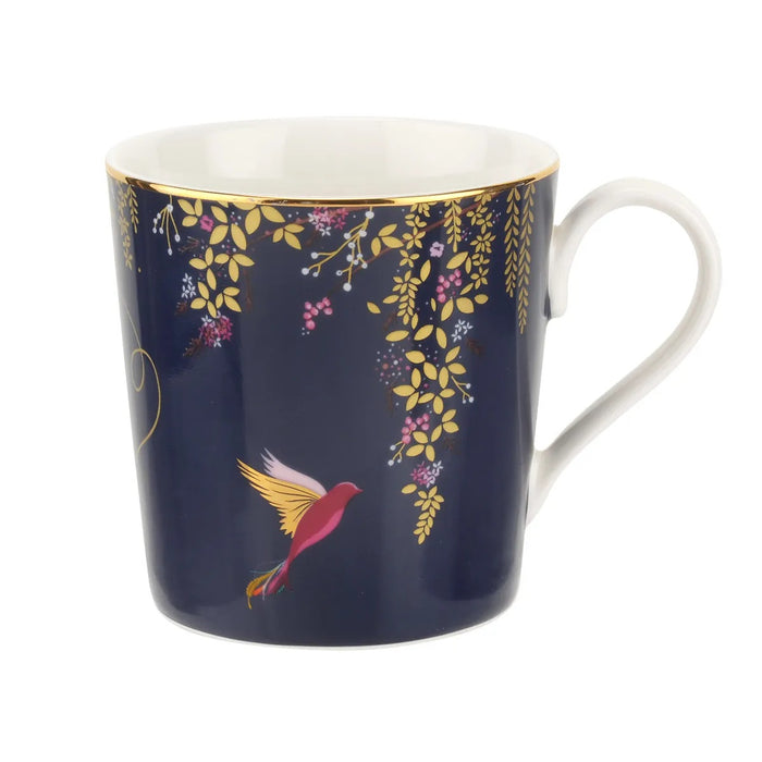 Sara Miller London Chelsea Beker - Navy - Fine China - 344 ml