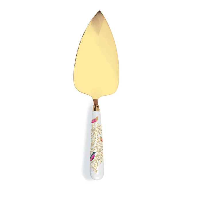 Sara Miller London Chelsea Taartschep - Porselein/RVS - 26 cm