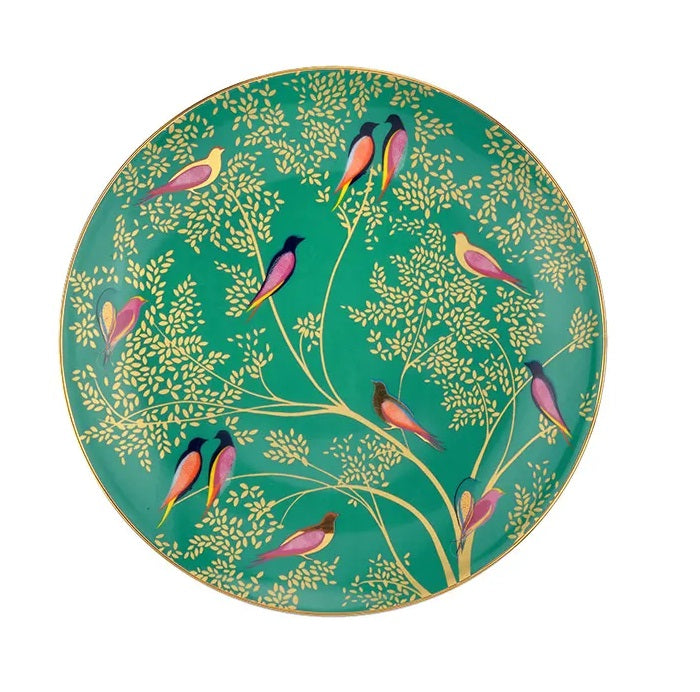 Sara Miller London Chelsea - Green - Ontbijtbord - Fine China - Ø 20,4 cm