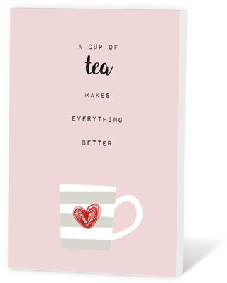 Thee in een Kaartje - A cup of tea makes everything better