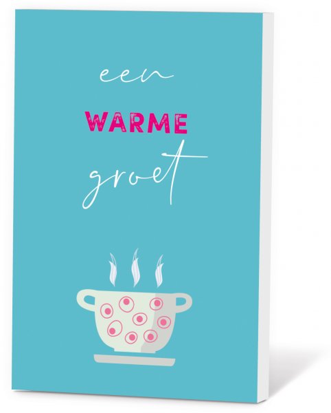 Thee in een Kaartje - Een warme Groet