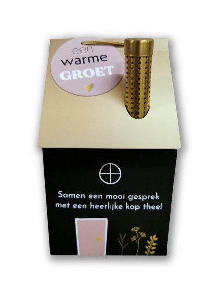 Theehuisje - Een warme groet