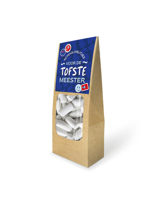Schoolkrijtjes voor de Tofste Meester - 175 gram