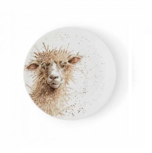 Wrendale Designs Sheep Gebaksbordje - Schaap - Porselein - Ø 16,5 cm