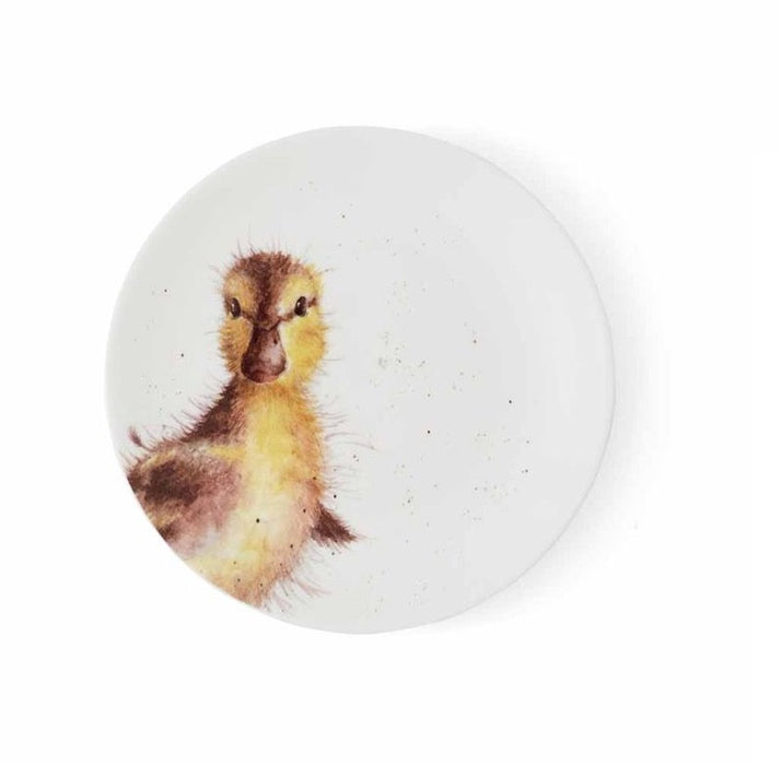 Wrendale Designs Duck Gebaksbordje - Eend - Porselein - Ø 16,5 cm