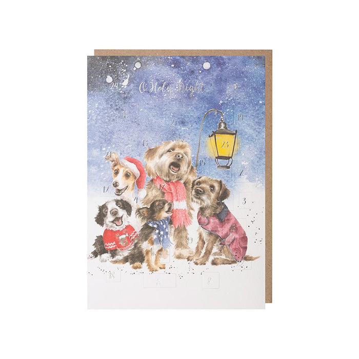 Wrendale Designs A Holy Night Advent Calendar Kaart