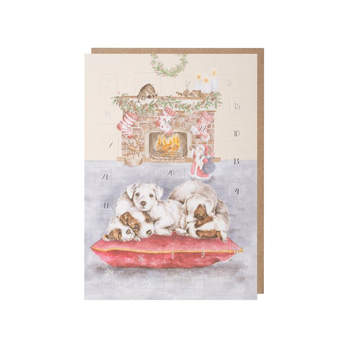 Wrendale Designs All I want for Christmas Advent Calendar Kaart