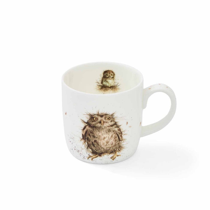 Wrendale Designs What a Hoot Beker - Fine Bone China - 300 ml