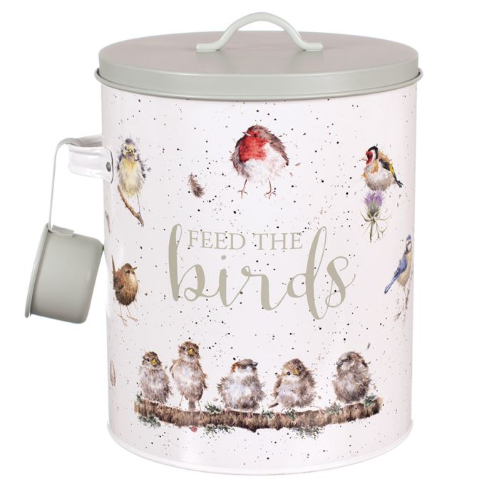 Wrendale Desings Feed the Birds Blik voor Zaden - Vogels