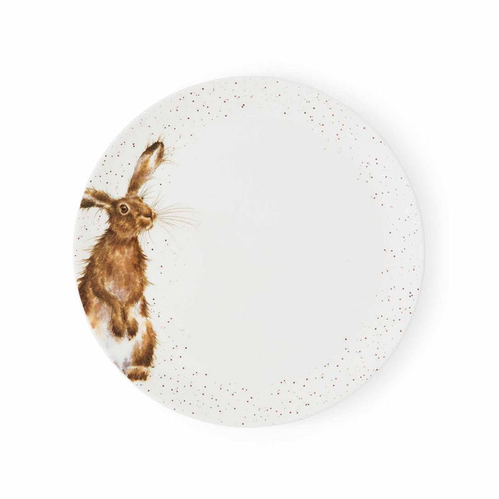 Wrendale Designs Hare Dinerbord - Konijn - Porselein - Ø 26,7 cm