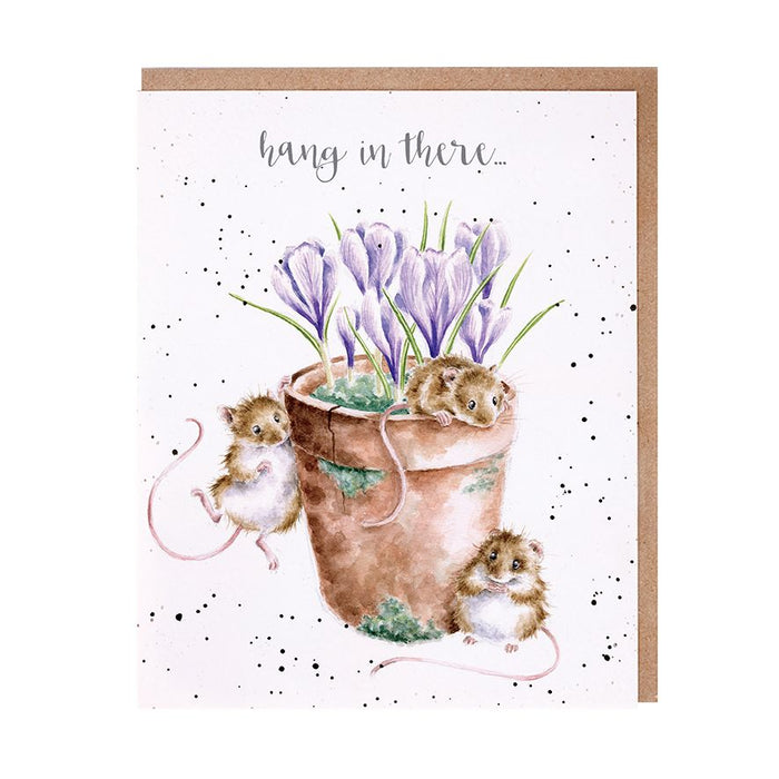 Wrendale Designs Hang in There Kaart