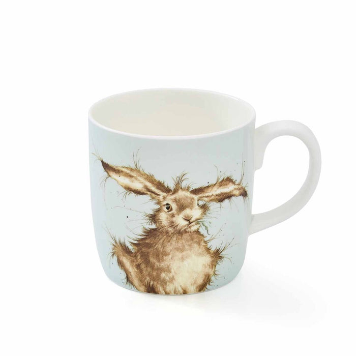 Wrendale Designs Hare Brained Beker - Haas - Porselein - 400 ml