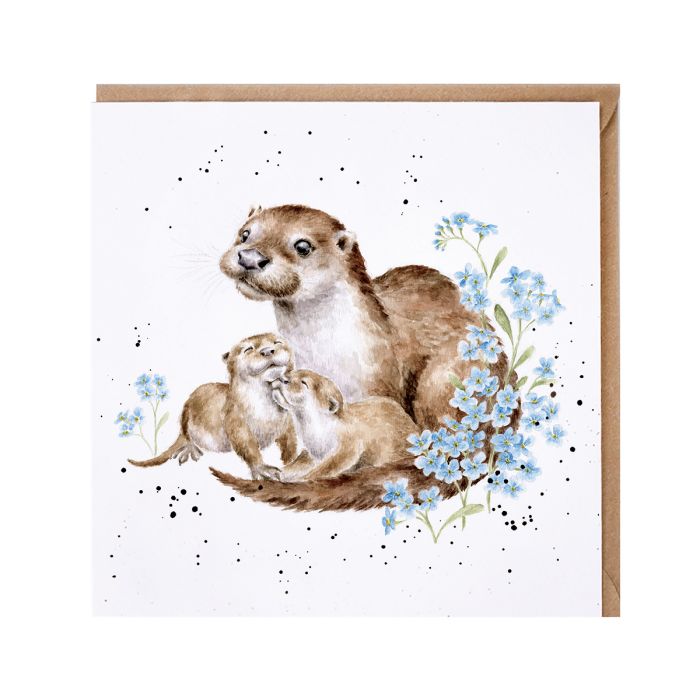 Wrendale Designs Otterly Adorable Kaart