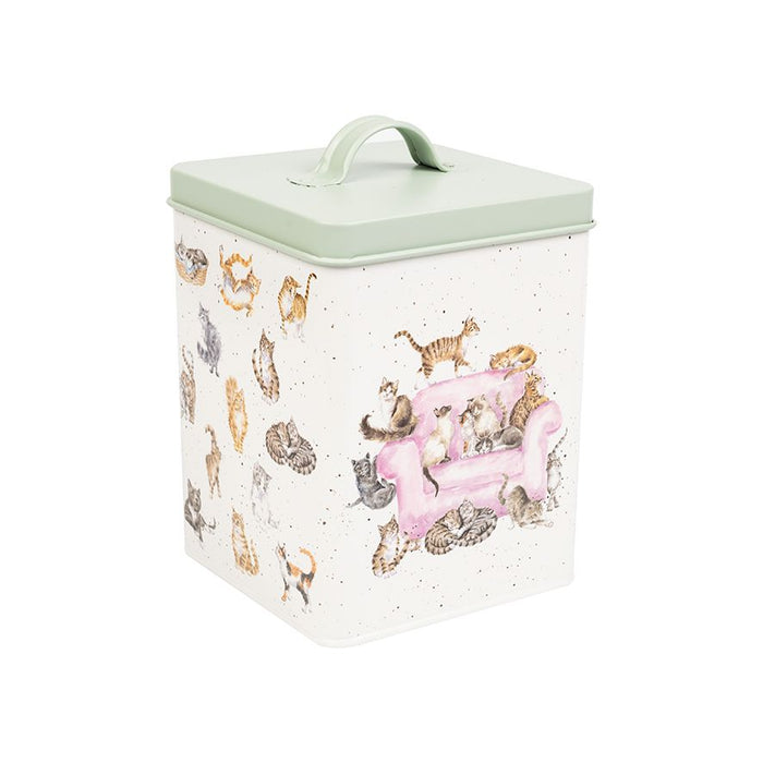 Wrendale Designs Kattenvoer Blik - Koolstofstaal