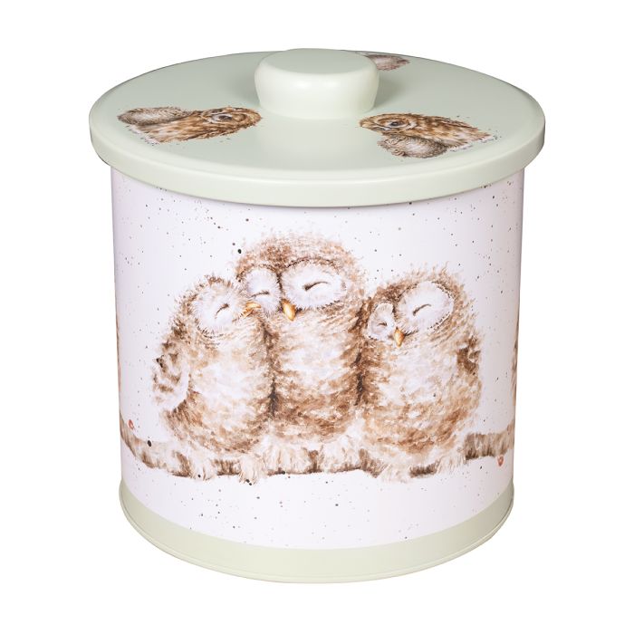 Wrendale Desings Owl Koekblik - Uil - Metaal