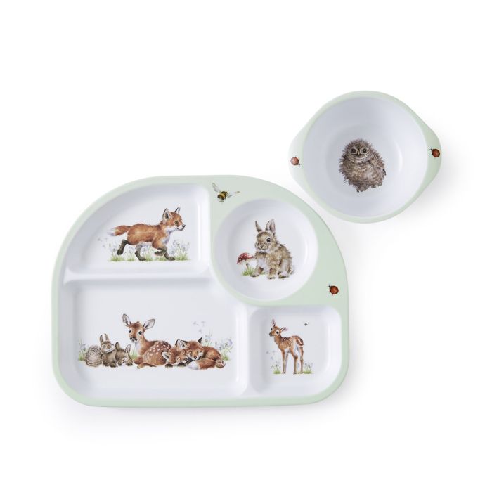 Wrendale Designs Little Wren 2-delige Set - Melamine