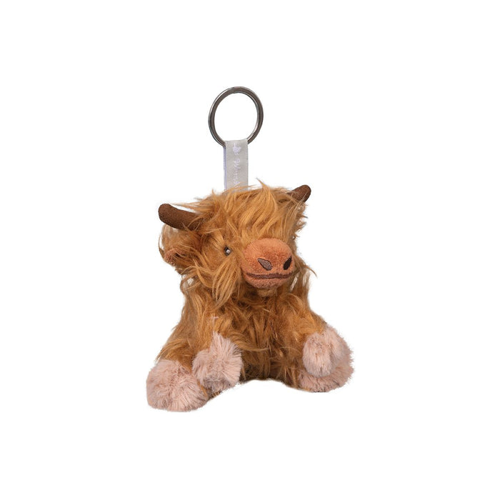 Wrendale Designs Gordon Pluche Sleutelhanger - Highland Koe