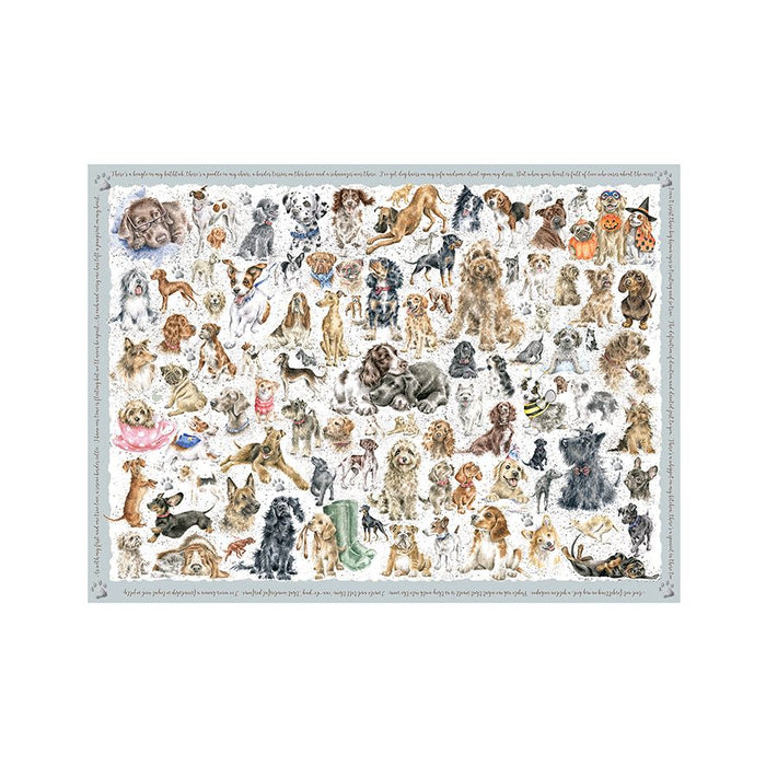 Wrendale Designs A Dog's Life Legpuzzel - 1000 Stukjes