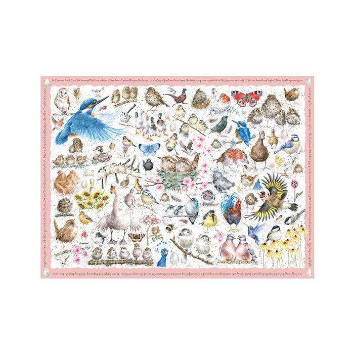 Wrendale Designs Garden Birds Legpuzzel - 1000 Stukjes
