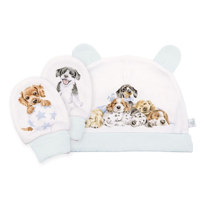 Wrendale Designs Little Paws Muts en Wantenset
