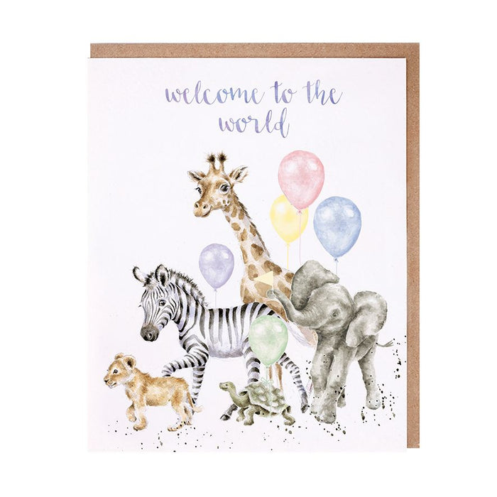 Wrendale Designs Welcome to the World Kaart