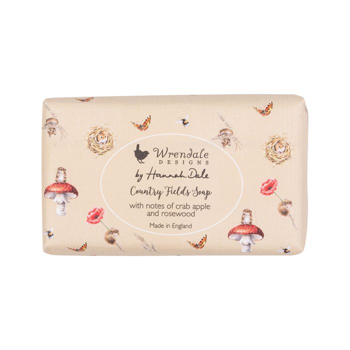 Wrendale Design Country Fields Zeep - 190 gram