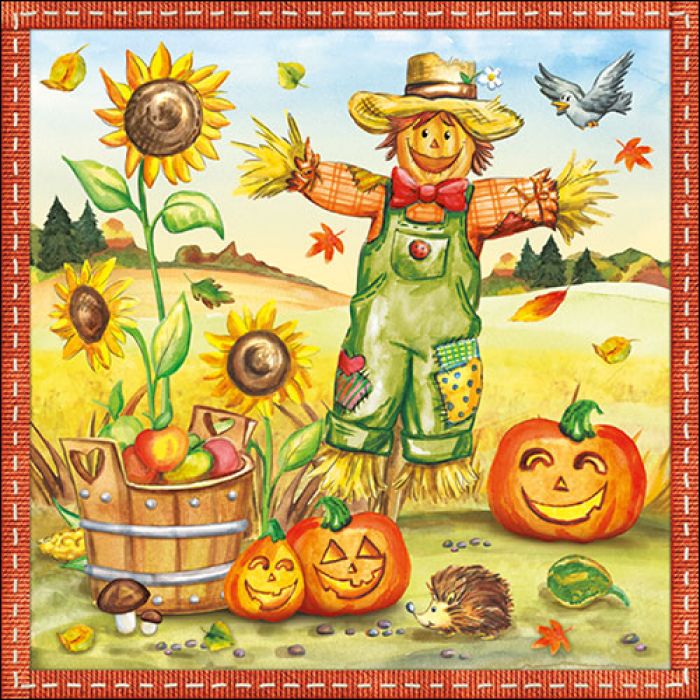 Ambiente Scarecrow Papieren Servetten - 33 cm x 33 cm