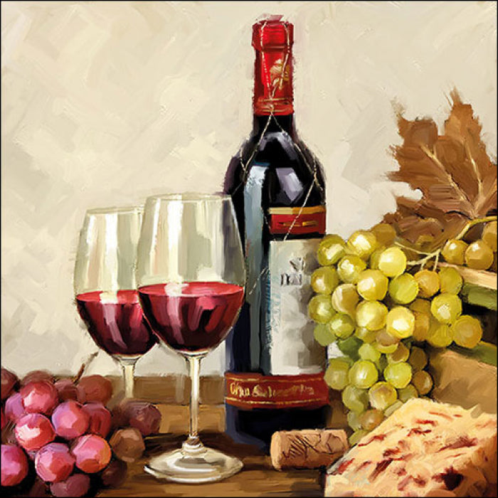 Ambiente Wine & Grapes Servetten - 33 cm x 33 cm