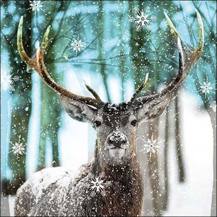 Ambiente Winter Deer Servetten - 33 cm x 33 cm