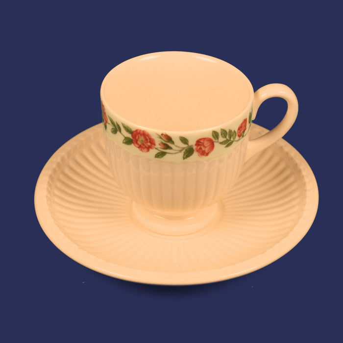 Wedgwood Rosalind Espresso Kop en Schotel - 90 ml