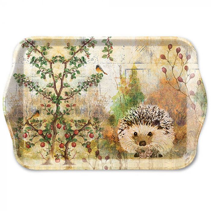 Ambiente Autumn Hedgehog Dienblad - Melamine - 13 cm x 21 cm