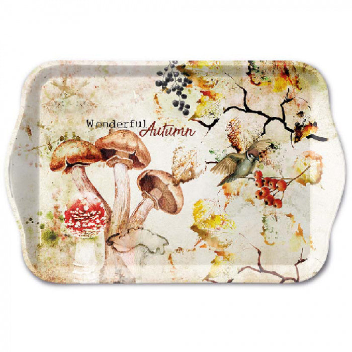 Ambiente Wonderful Autumn Dienblad - Melamine - 13 cm x 21 cm