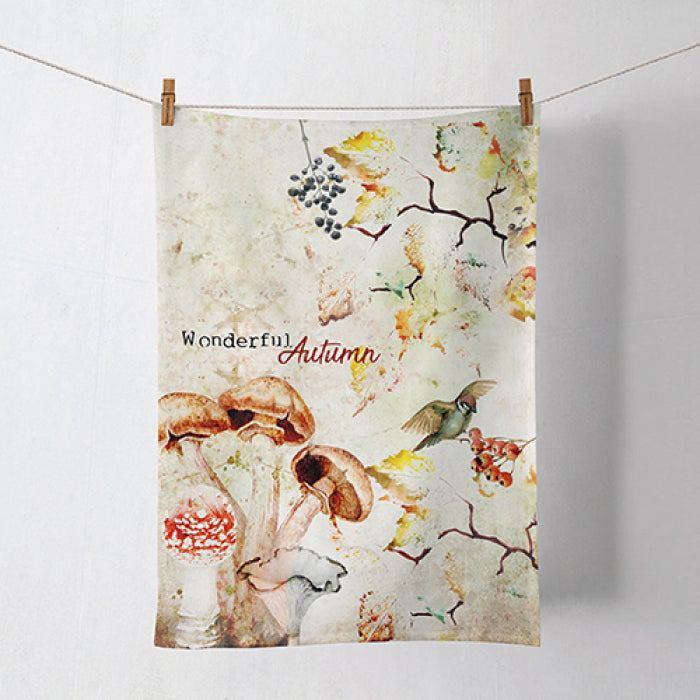 Ambiente Wonderful Autumn Keukendoek - 100% Katoen - 50 cm x 70 cm